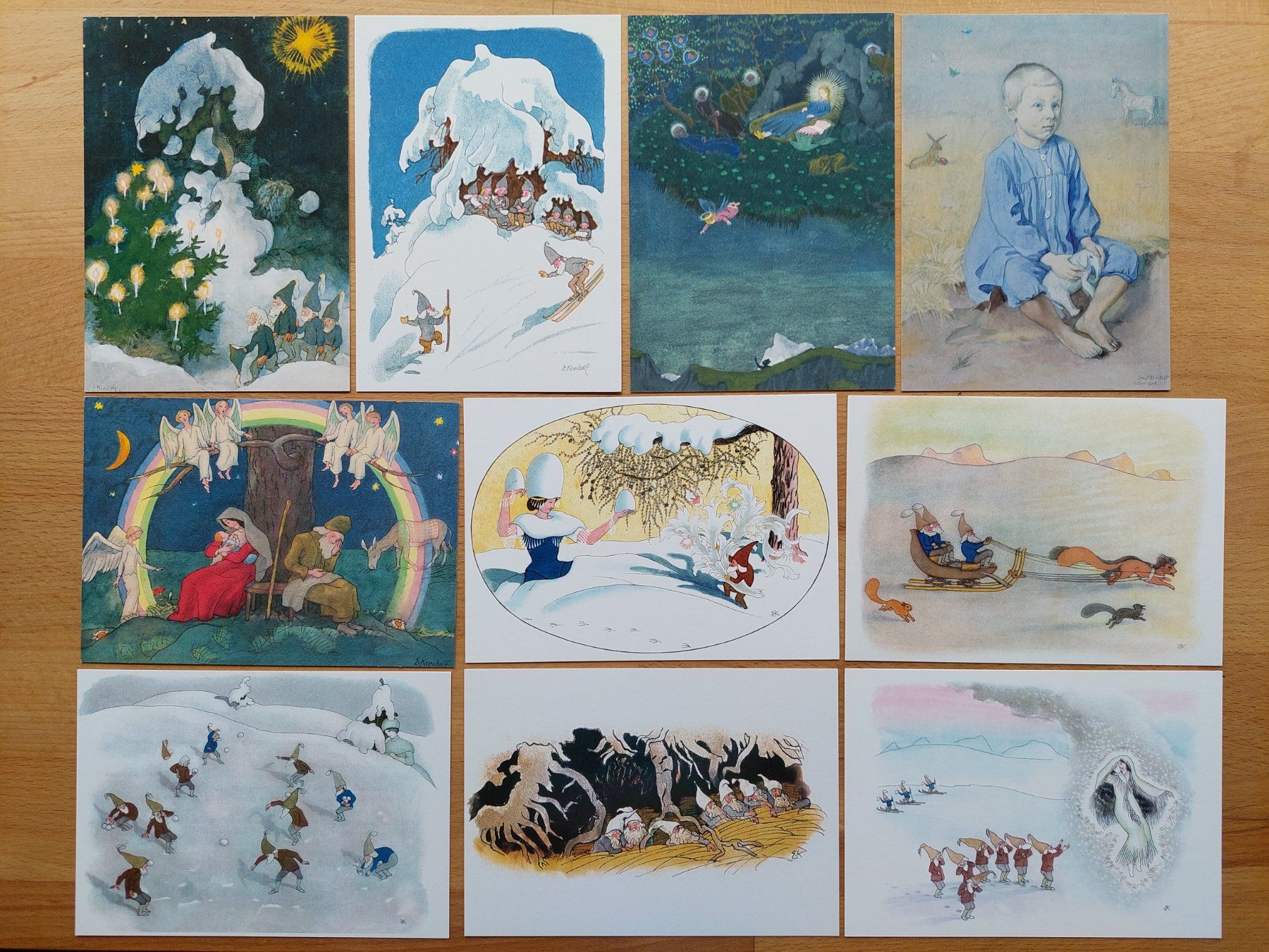 Cartoline postali: Sammlung Ansichtskarten Ernst Kreidolf – Nuovo (secondo la descrizione) da Obfelden venduto da Foto_Bild_Kunst_Buch 2
