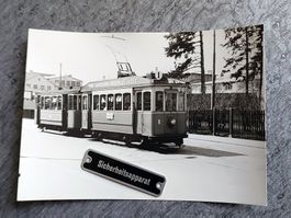Strassenbahn Schaffhausen Tramwagen Nr. 1 - Foto-AK