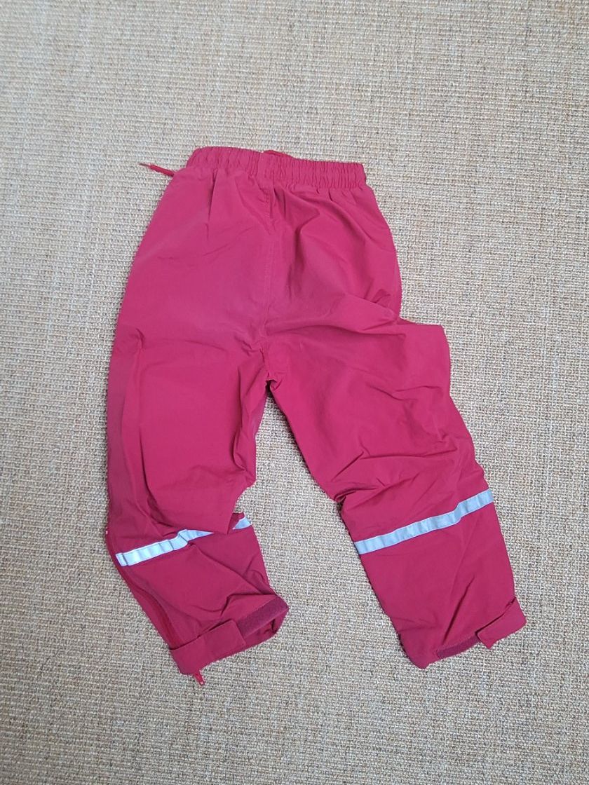 Pantaloni: Regenhose BMS Räuberwald rot, Grösse 110 – Usato da Elgg venduto da Bijoux06 1