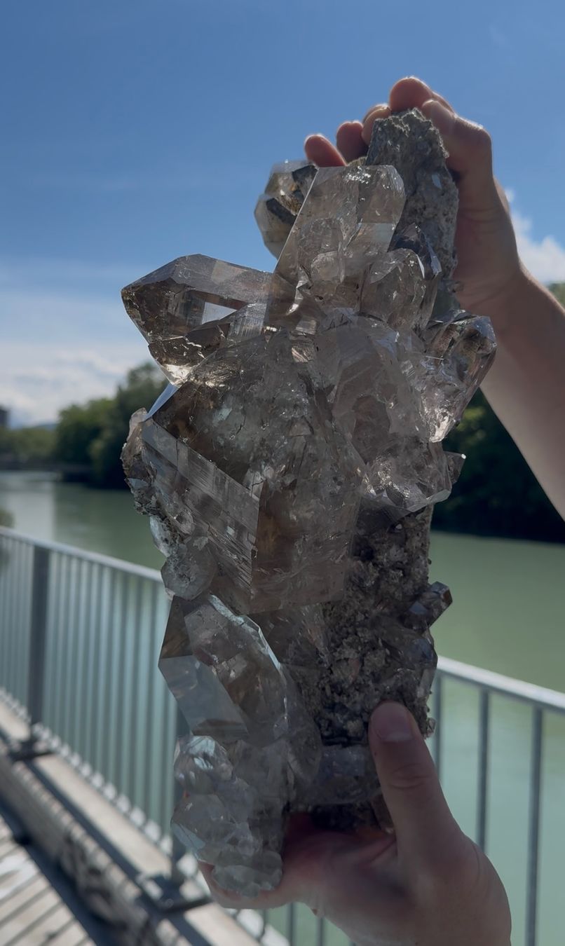 Minerali & Pietre curative: Quartz Granit Matrix Furka – Usato da Genève venduto da qua_q7kb