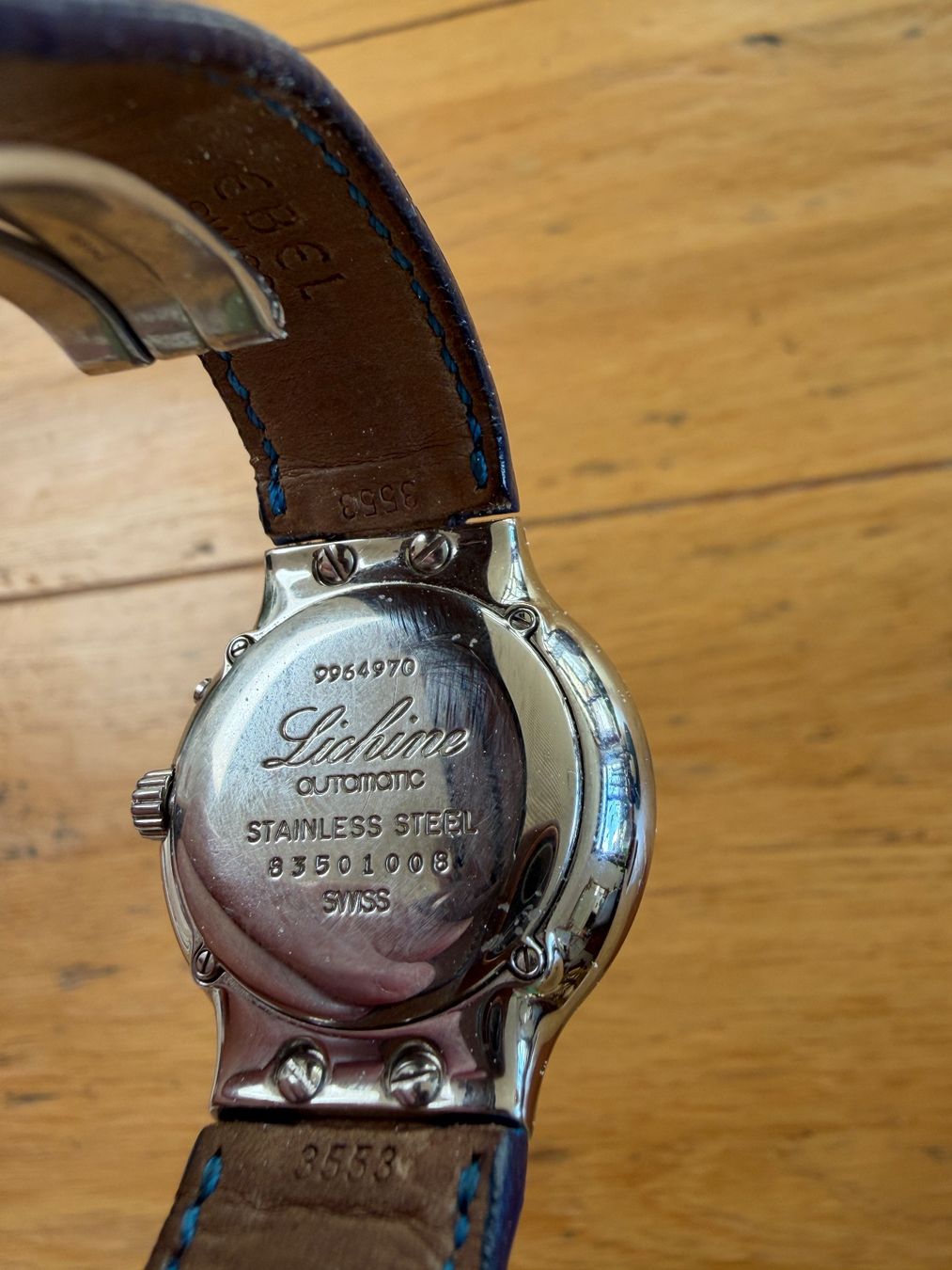 Ebel Uhren: Ebel Lichine original, vintage, selten & original Erstzband – Gebraucht aus Madetswil von Steppenwolf. 3