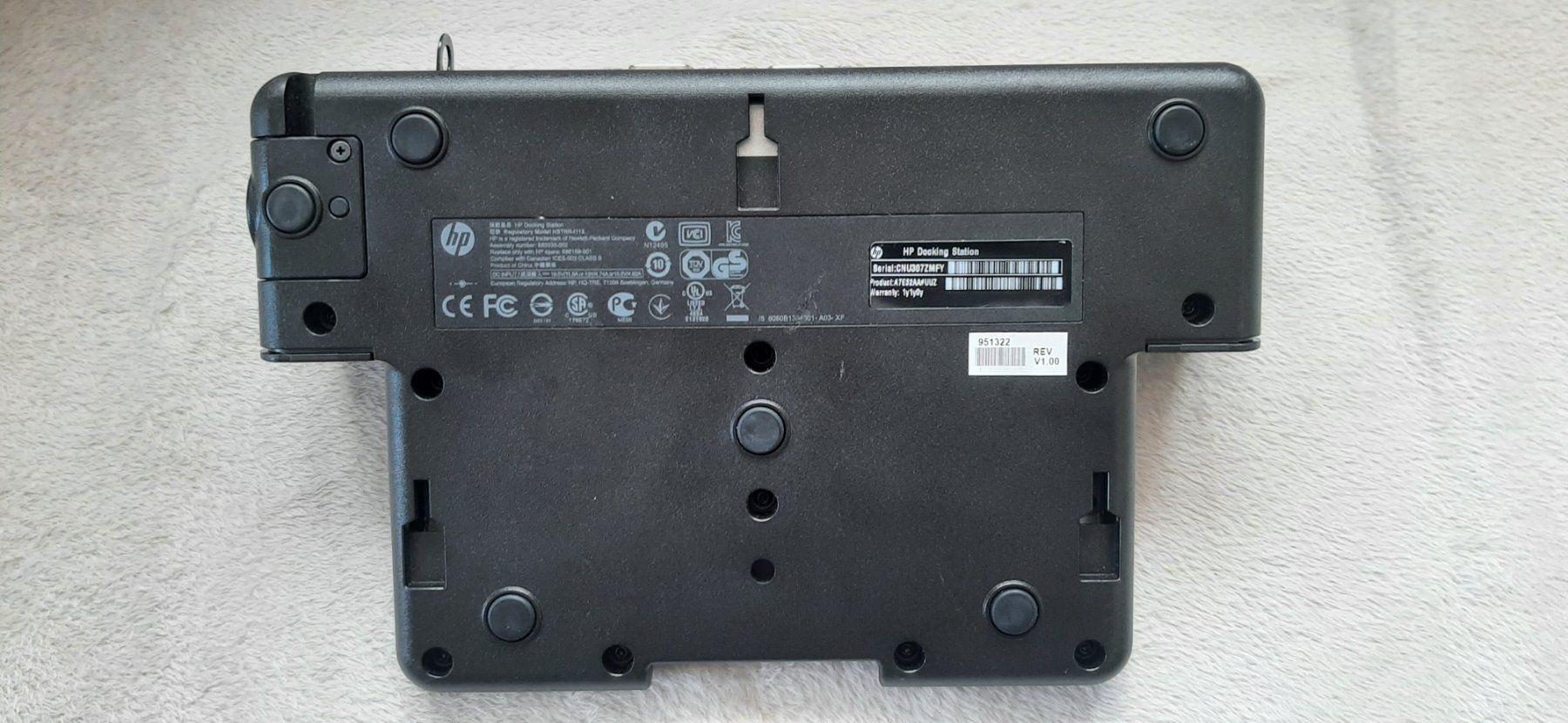Hewlett Packard Docking station: HP HSTNN-i11X Dockingstation – Usato da Magden venduto da Gold-Adler 2