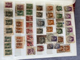 Briefmarken Sammlung Schweiz ca. 500 Stücke gemischt
