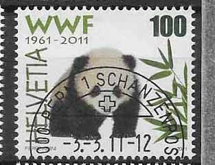 Tutti i francobolli: M1382 - WWF Panda 1er jour – Usato da Trélex venduto da Phil_Albert