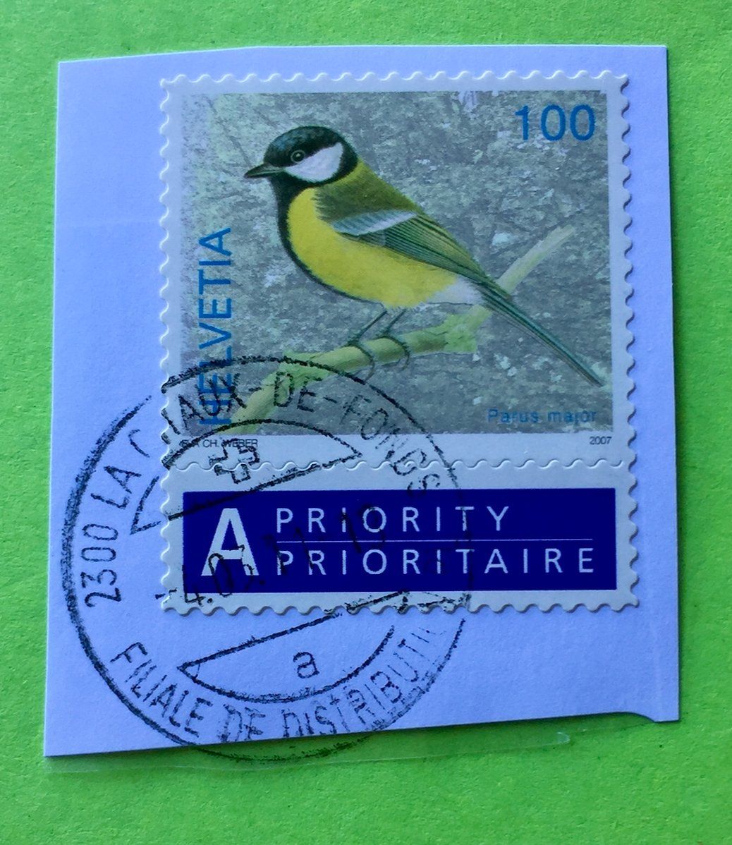 Tutti i francobolli: Nr.1237 Dauermarken 2007 mit Stempelt Kohlmeise    – Usato da Aarau venduto da Billa007