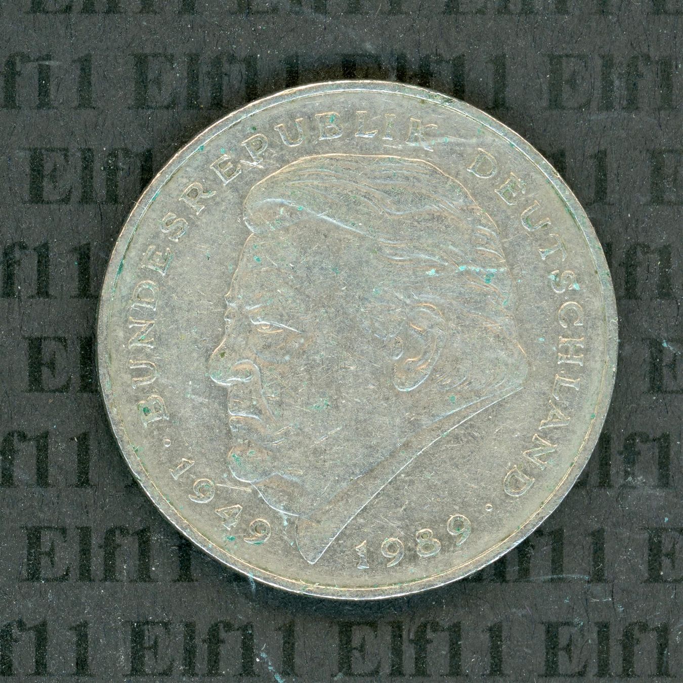 Alle Münzen: DEM___2.00 1990D Strauss -vz 2 Deutsche Mark – Gebraucht aus Widnau von Elf11 1