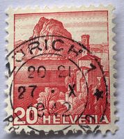Nr.215 mit Vollstempel Zürich