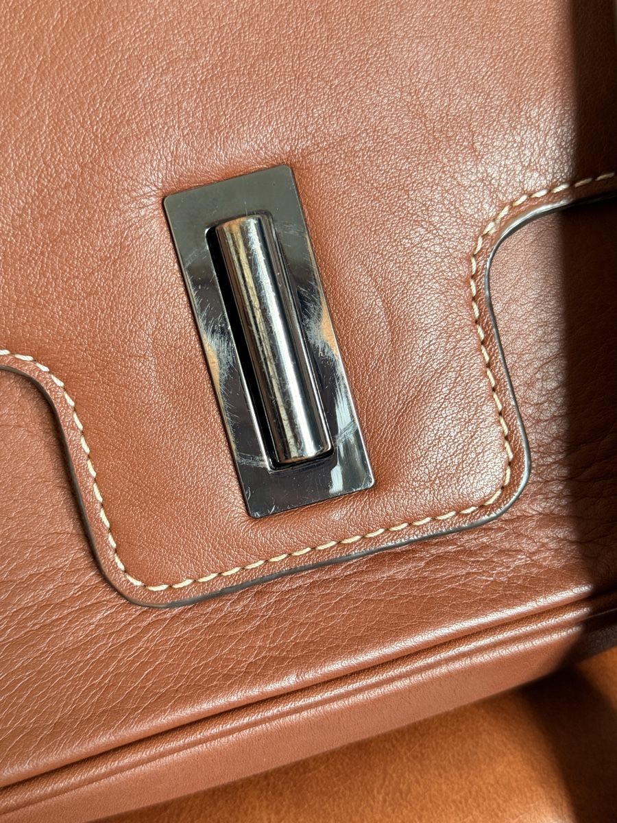 Massimo Dutti Borse da donna: Massimo Dutti sac à main marron – Usato da Bulle venduto da LeMoleson 6