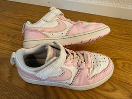 Kinder-Sneaker «Nike» (Klettverschluss | Weiss & Pink | 30)