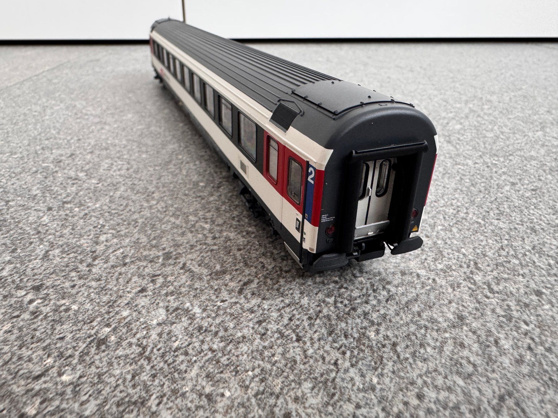 LS Models Modellini di ferrovie: LS Models 47377 SBB Bpm EC Personenwagen 2.Kl. – Usato da Basel venduto da szbdsfrjs 4