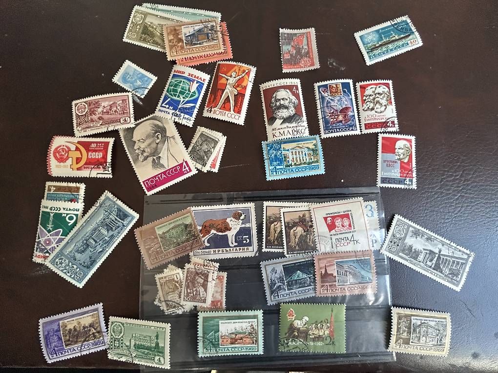 Alle Briefmarken: CCCP Briefmarken sehr alt – Gebraucht aus möhlin von Niconia 1