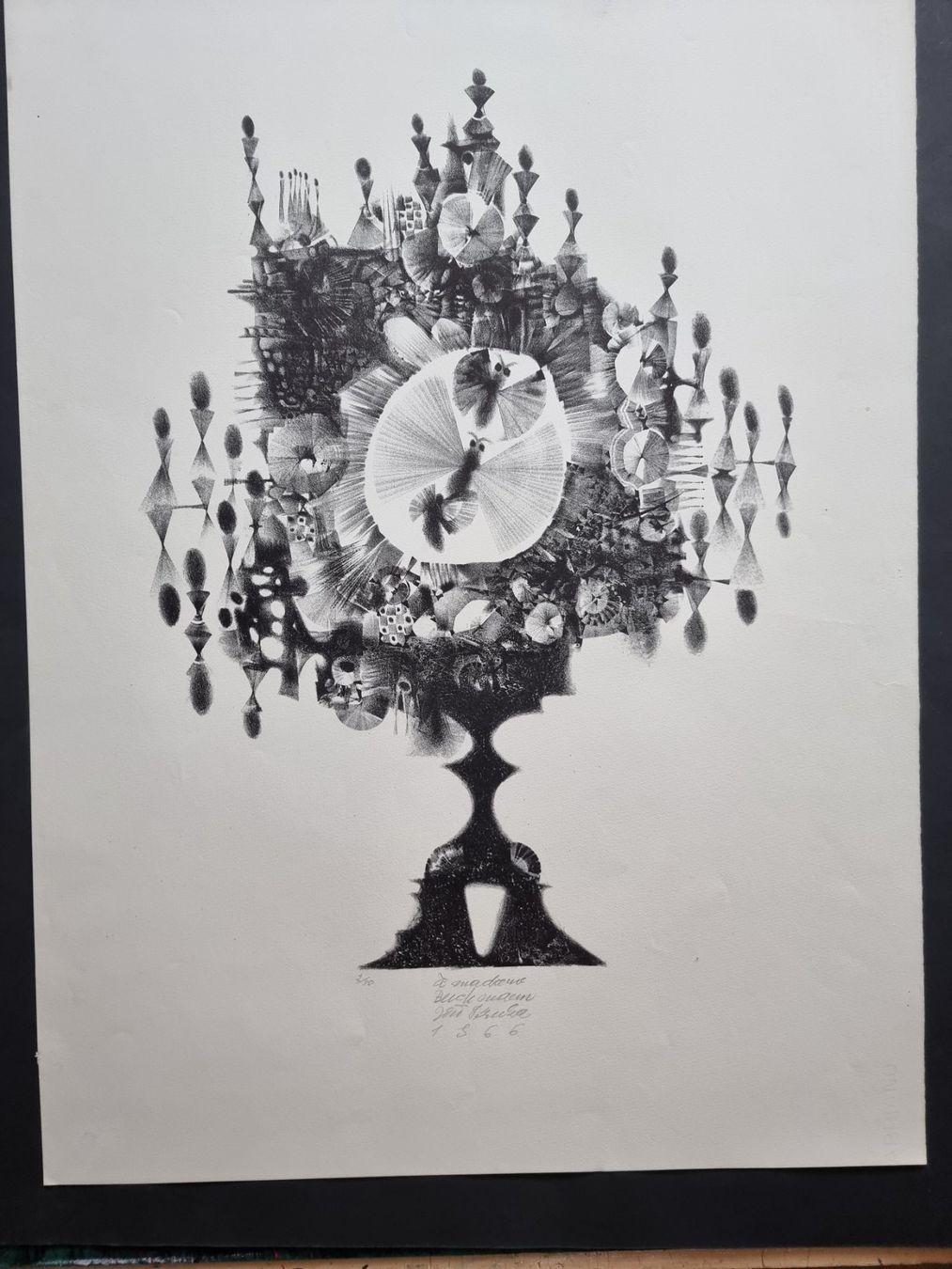 Grafica & Litografie: IRI JRNKA LITHOGRAPHIE SIGNIERT NUMMERIET – Usato da Gersau venduto da grafik-kunst 2
