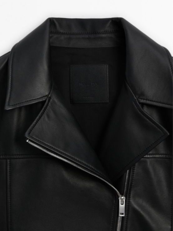 Massimo Dutti Giacche: New MASSIMO DUTTI Lederjacke, Bikerjacke, Grösse L – Nuovo e nell'imballaggio originale da Zumikon venduto da NG_79 4
