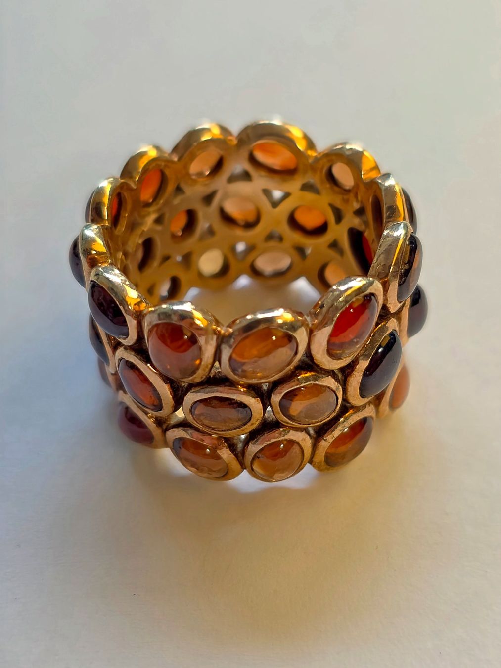 Bagues: Ring mit Edelsteinen Fingerring Grösse 62 – Neuf (Voir description) à Zürich par ben_mn5h 1