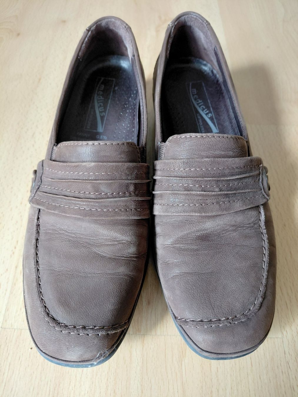 Scarpe da donna: Medicus Halbschuhe echtes Leder Gr.5 1/2 oder 38 1/2 – Usato da Seftigen venduto da man_tr96 1