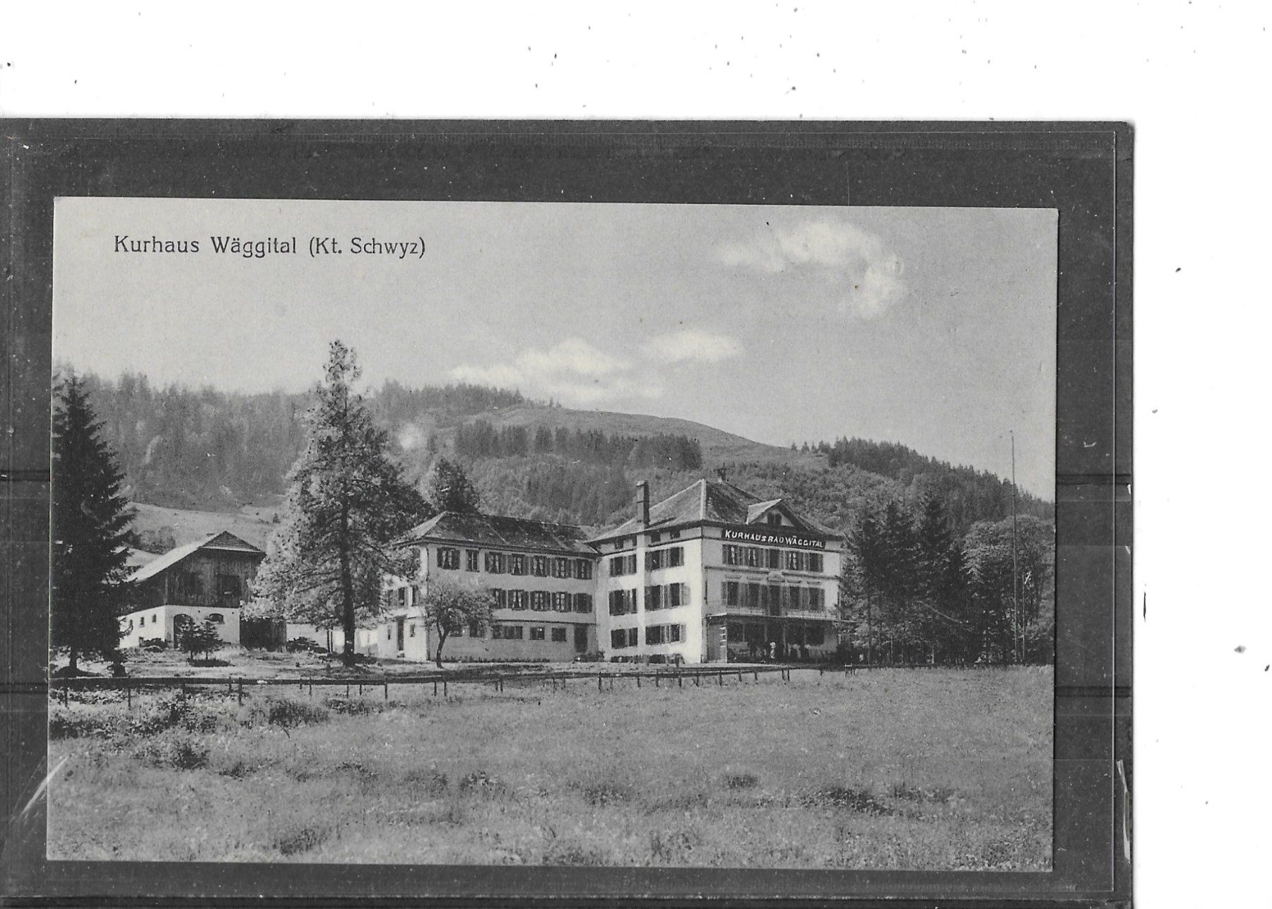 Cartoline postali: SZ Kurhaus Wäggital – Usato da Schocherswil venduto da Wilare