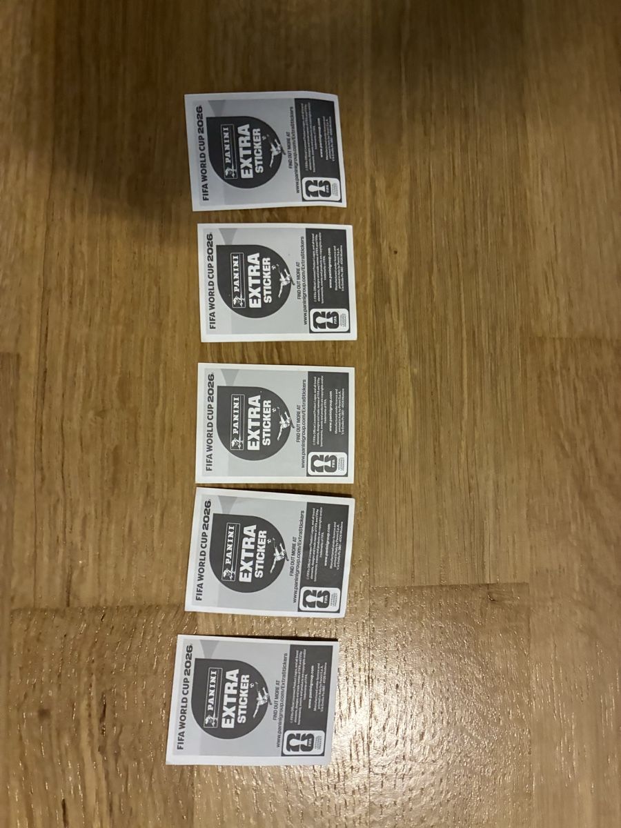 Panini Carte collezionabili: extra stickers panini – Nuovo (secondo la descrizione) da Bern venduto da senki83 1