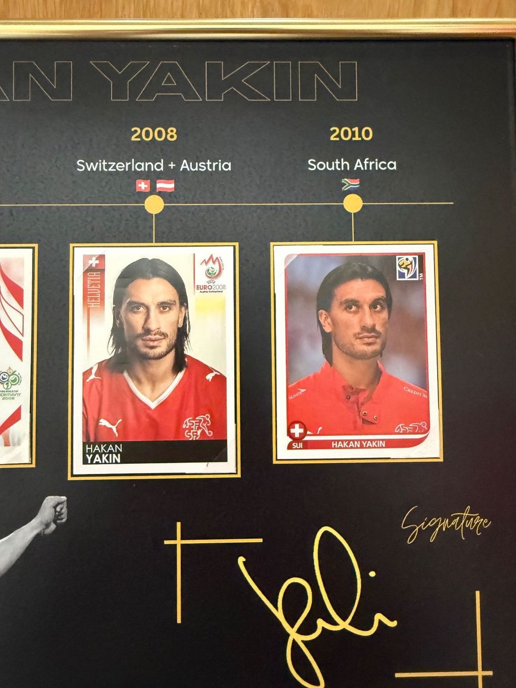 Panini Sammelbilder & Trading cards: Panini-Plakat Hakan Yakin – Neu (gemäss Beschreibung) aus Stettlen von DieTaube2.0 2