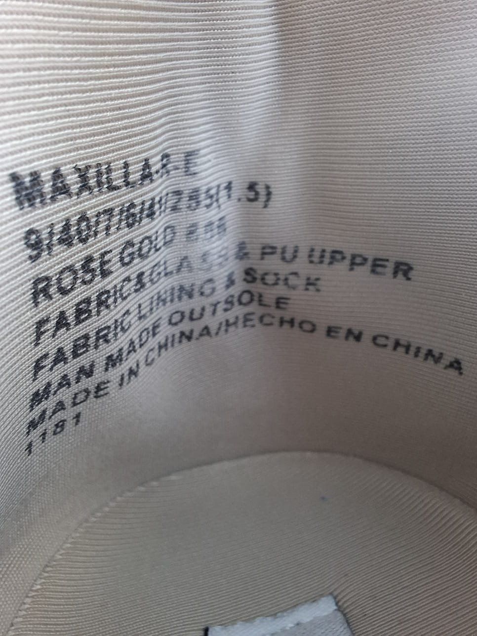 Steve Madden Scarpe da donna: Steve Madden Sneaker Gr.41, Beige mit Strass – Nuovo (secondo la descrizione) da Massagno venduto da Michaela.F 5