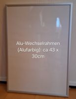 Alu-Wechselrahmen 43 x 30 cm