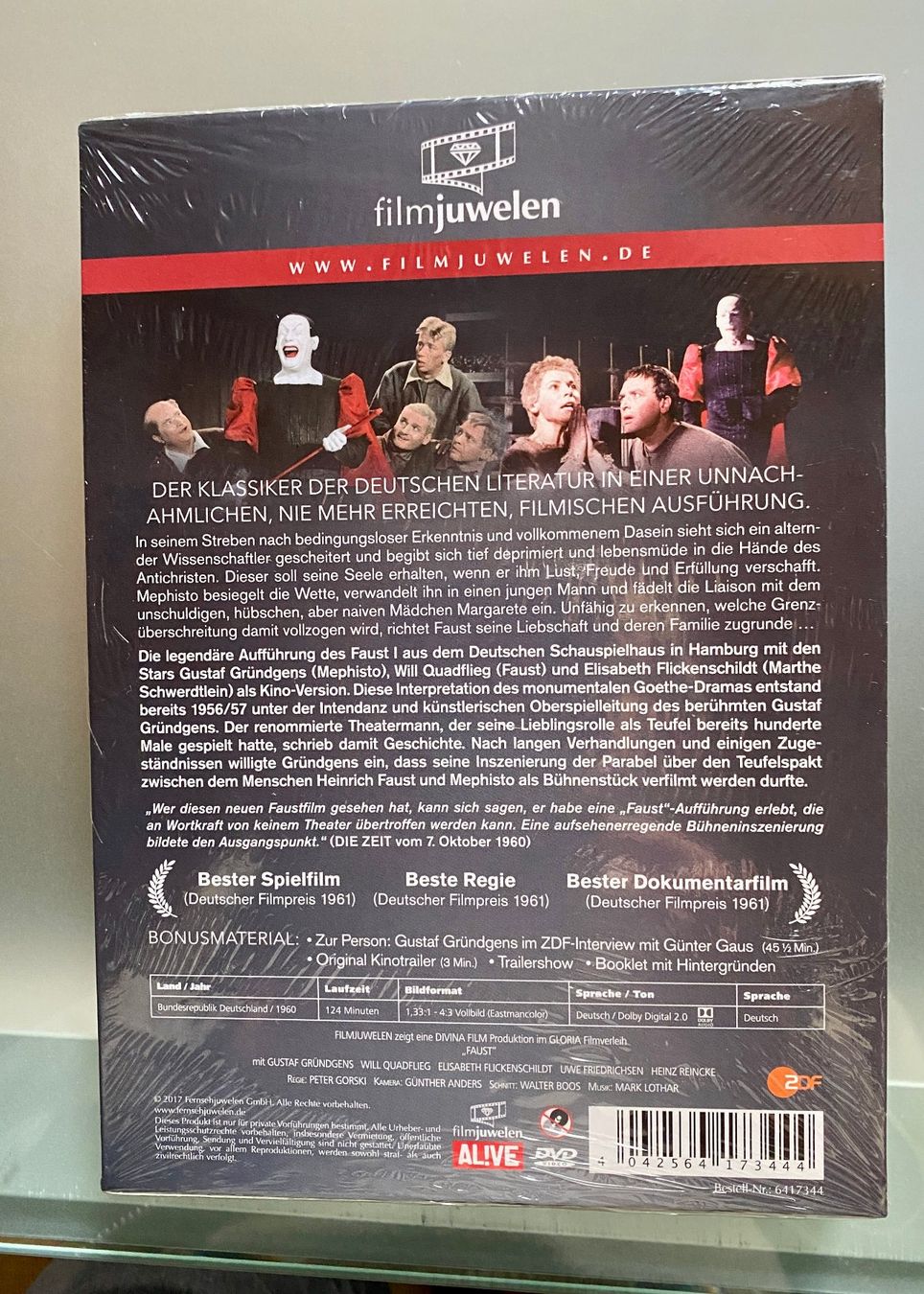 Alle DVDs: DVD FAUST – Neu und originalverpackt aus Benglen von rumas 1