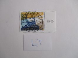 Voll Letzttagsstempel der Poststelle Biel / Bienne 4Gurzelen