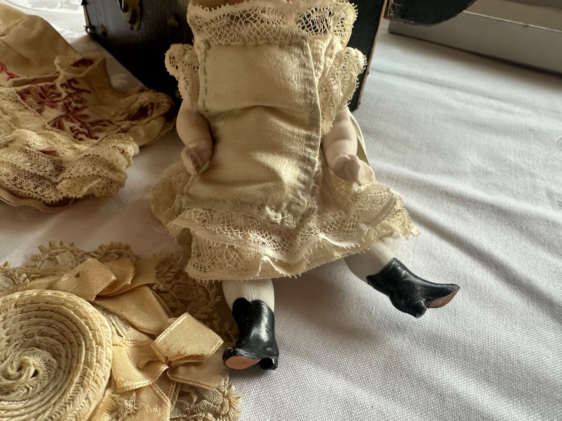 Bambole: Porzellan Puppe ca. 1900 – Usato da Stettfurt venduto da 2442 2