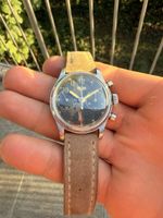 HEUER VINTAGE PRE-CARRERA CHRONOGRAPH BIG EYES REF. 2406