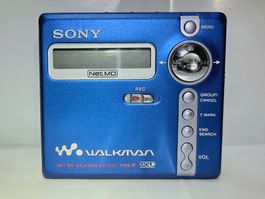 Sony NetMD Walkman MZ-N707 Type-R (Blau) inkl.17 MDs