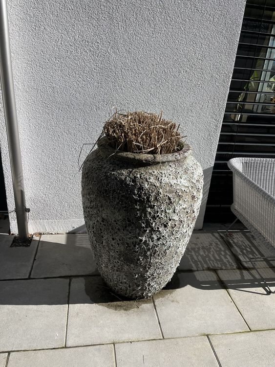 Grosser Naturstein Pflanzen Topf Kübel winterhart Behälter Kaufen auf