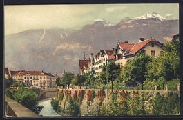 AK Chur, Plessurquai, 1909