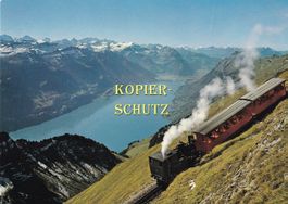 Brienz-Rothorn-Bahn auf Talfahrt /az