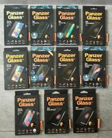11 diverse Panzerglass Schutzcover Samsung und Apple iPhone