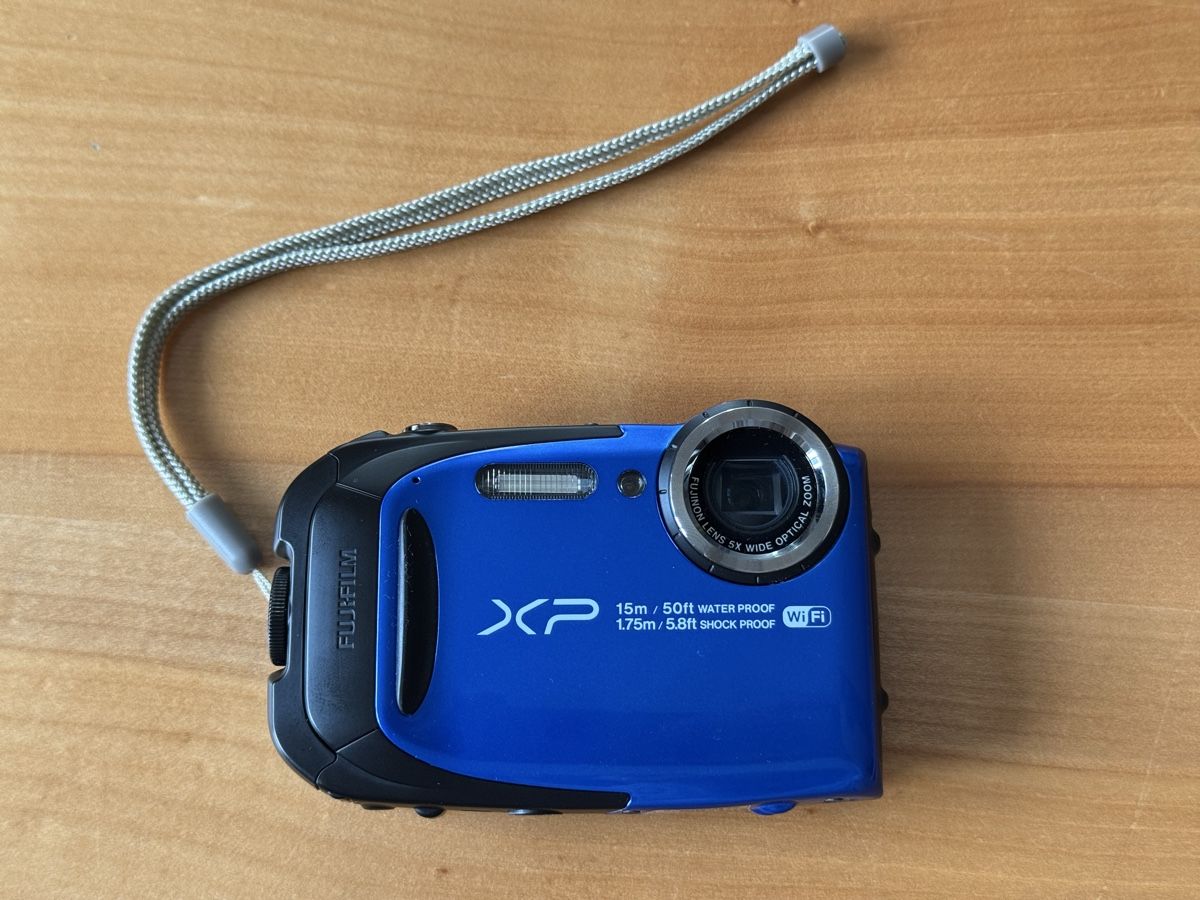 Fujifilm Fotocamera: Fujifilm FinePix XP80 Digitalkamera blau  – Usato da Zürich venduto da Graes23 5