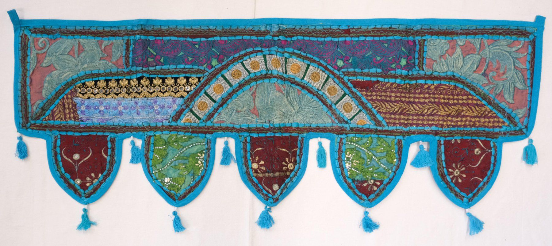 Tutte le decorazioni: Indischer Wandbehang Türbehang Dekoration Patchwork – Nuovo (secondo la descrizione) da Zürich venduto da Masala-Oase