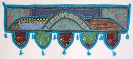 Indischer Wandbehang Türbehang Dekoration Patchwork