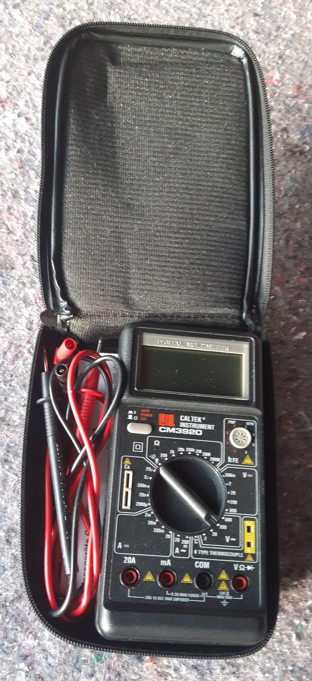 Misurare: Caltek CM3920 Digital Multimeter - Top Zustand! – Usato da Mettendorf TG venduto da Ricardo-Bazar 2