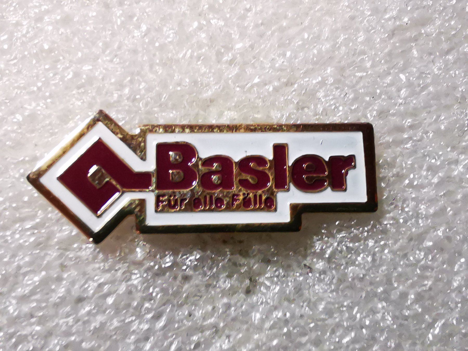 Placchette & Badge: Ansteckpin 138: Basler – Usato da Oppligen venduto da Pin-Fall-Shop