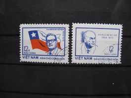 Vietnam 1974 Präs. Allende / Dichter Neruda gest.