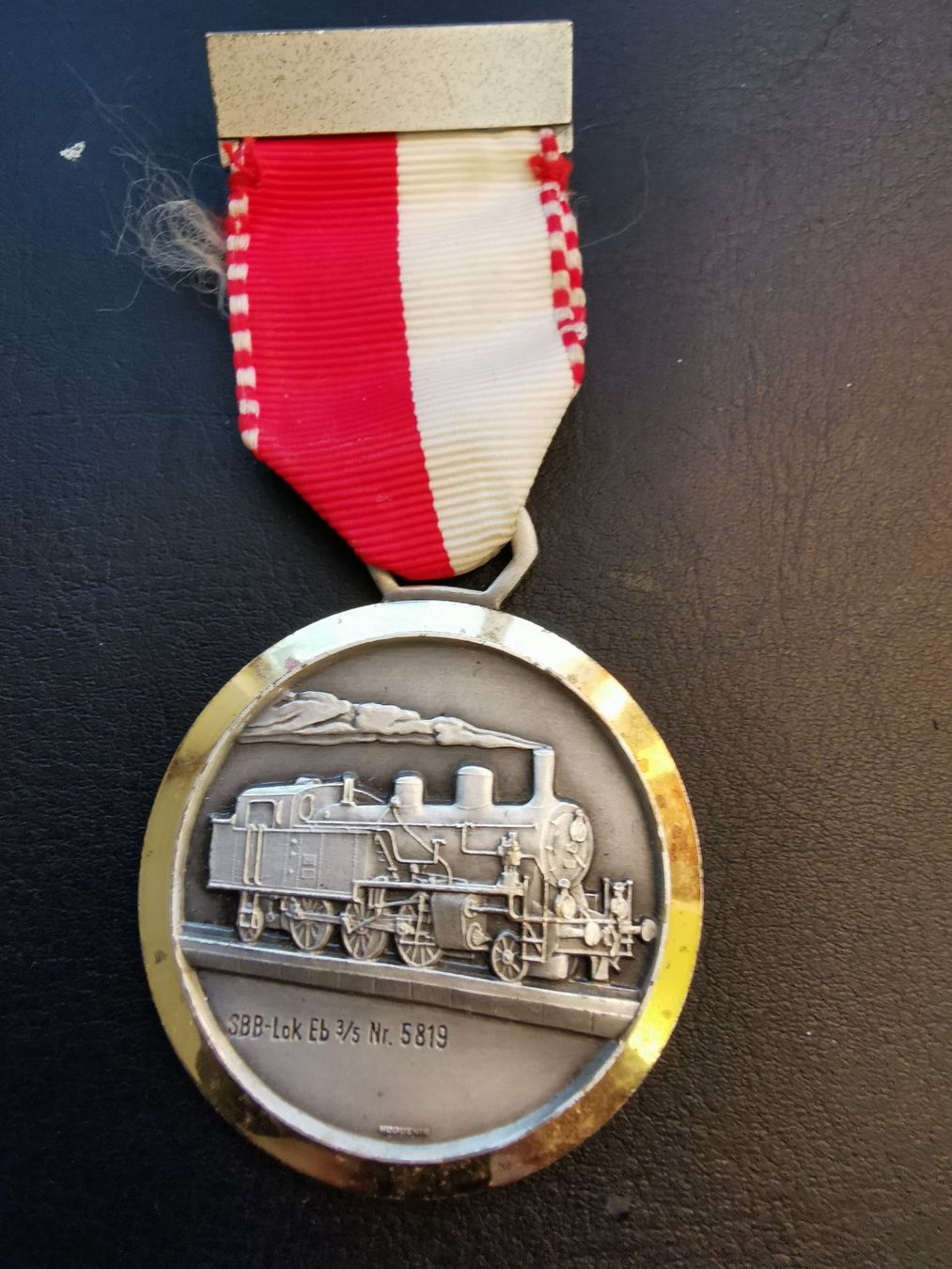 Medaglie: Plakette SBB Lok Eb 3/5 Nr. 5819 – Usato da Sirnach venduto da pius062
