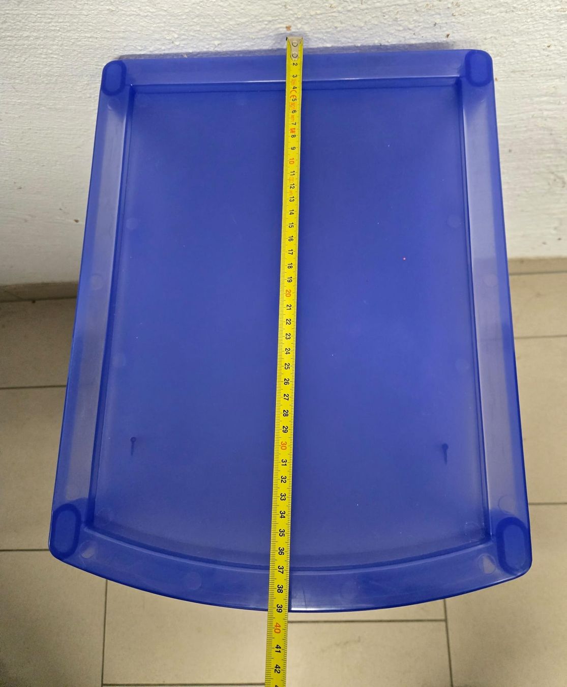 Banconi: Blauer Rollcontainer Schubladenelement Kunststoff – Usato da Rheinsulz venduto da Dred 6