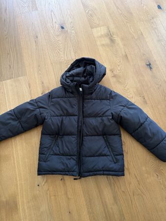 Scharze Winterjacke für Kinder, Grösse 146