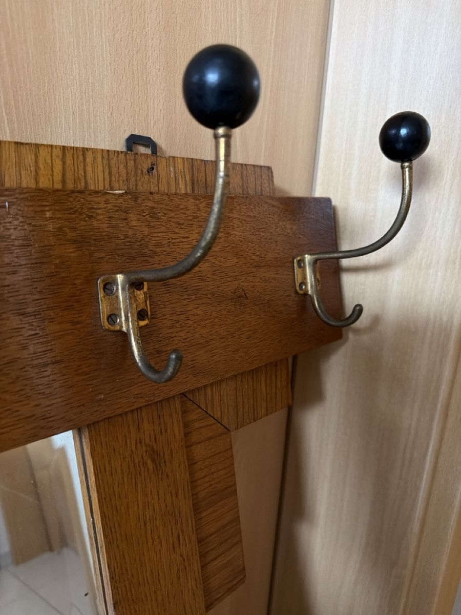 Garderobe: Wandgarderobe, Jugendstil, Schweizer Hersteller. – Gebraucht aus Biberist von Momo33 3