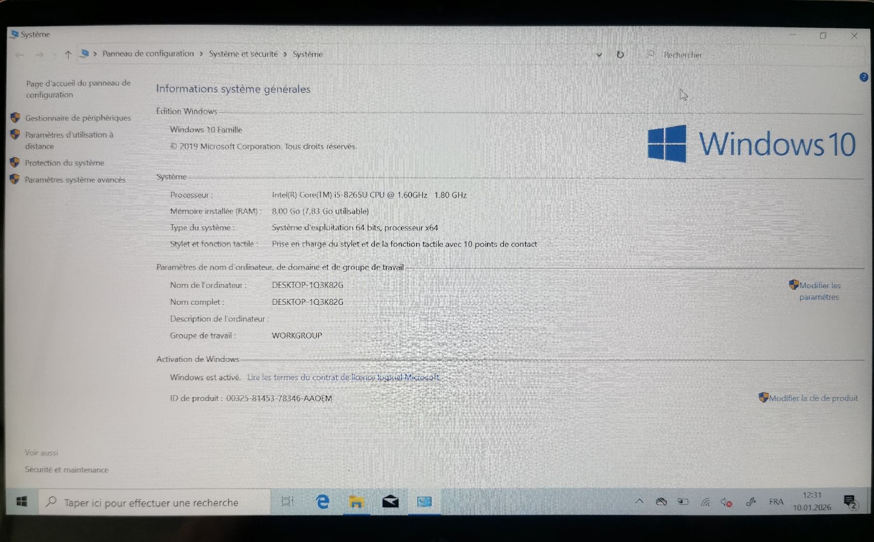 Hewlett Packard Notebook: PC  portable HP – Usato da Collombey venduto da Pixounet 1