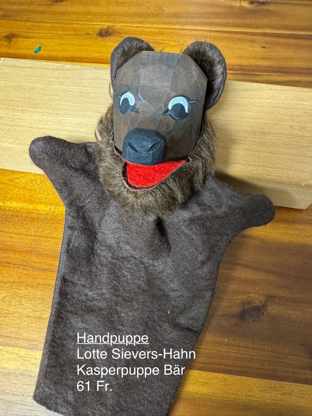 Giocattoli: Handpuppe Kasperpuppe Lotte Sievers-Hahn – Nuovo (secondo la descrizione) da Wasterkingen venduto da GrhAli