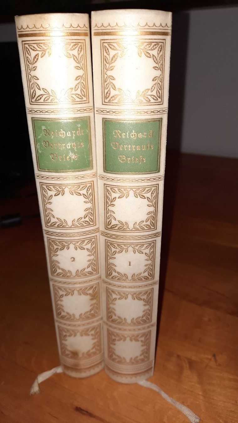 Bücher: VERTRAUTE BRIEFE von Johann Friedrich  R – Gebraucht aus zürich von gabab