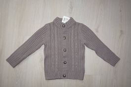 Milou Strickjacke / Jäggli beige Gr. 110 Neu!