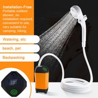 Outdoor-Camping-Dusche tragbare elektrische Pumpe wasserdich