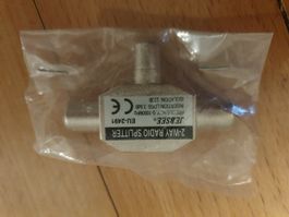 2-fach Antennen Verteiler Splitter neu