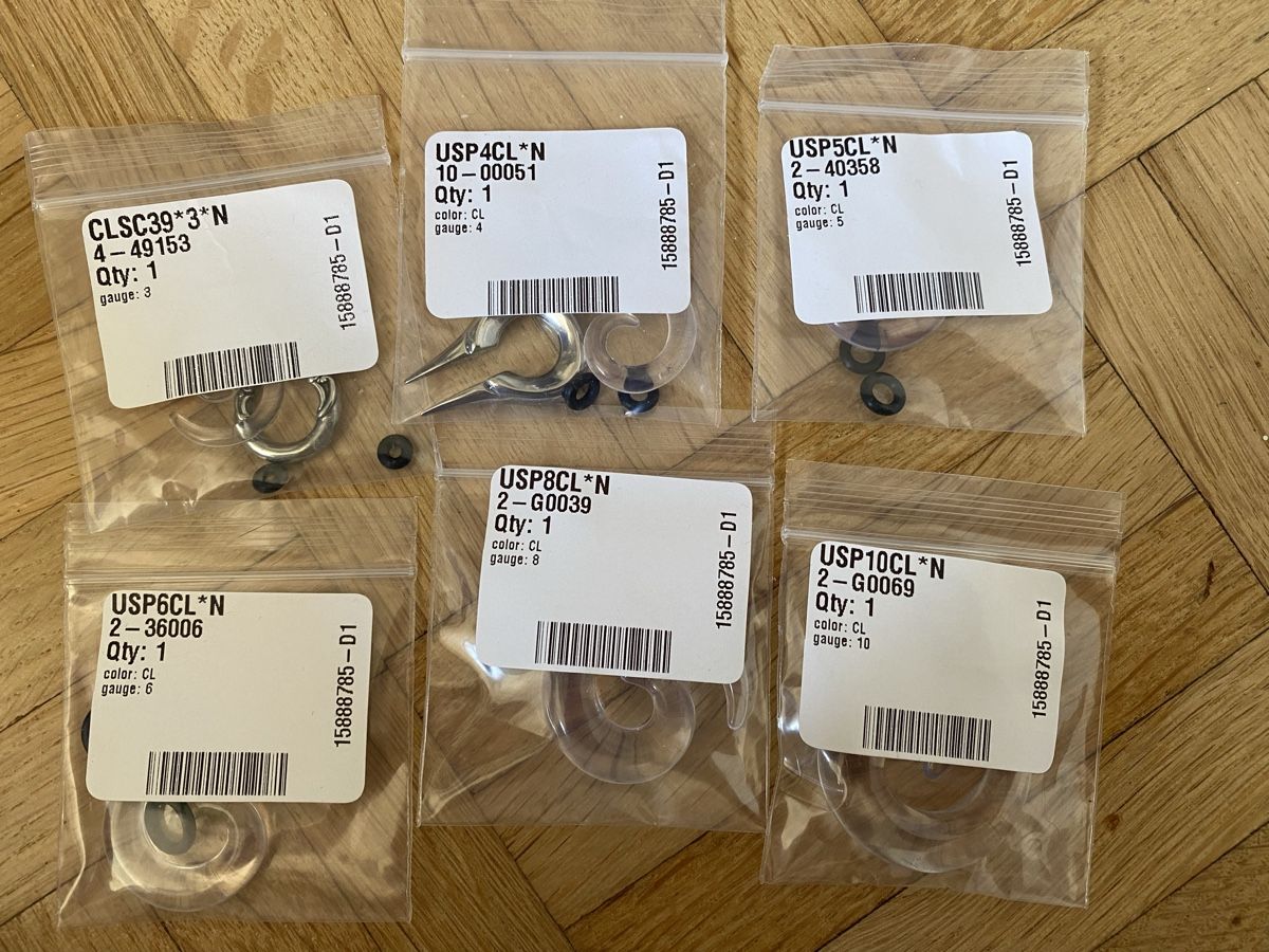 Gioielli per piercing: Dehnschnecken Plugs – Usato da Zürich venduto da nada_o